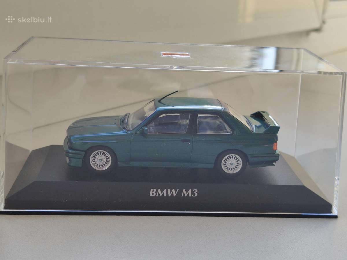 1:43 bmw e30 m3 coupe minichamps - nuotraukos Nr. 4