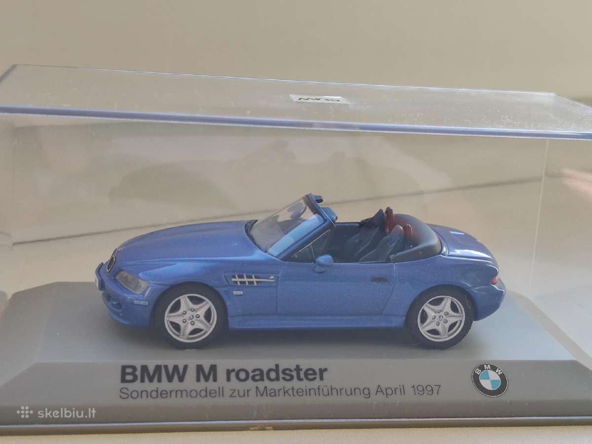 1:43 bmw z3 m roadster minichamps