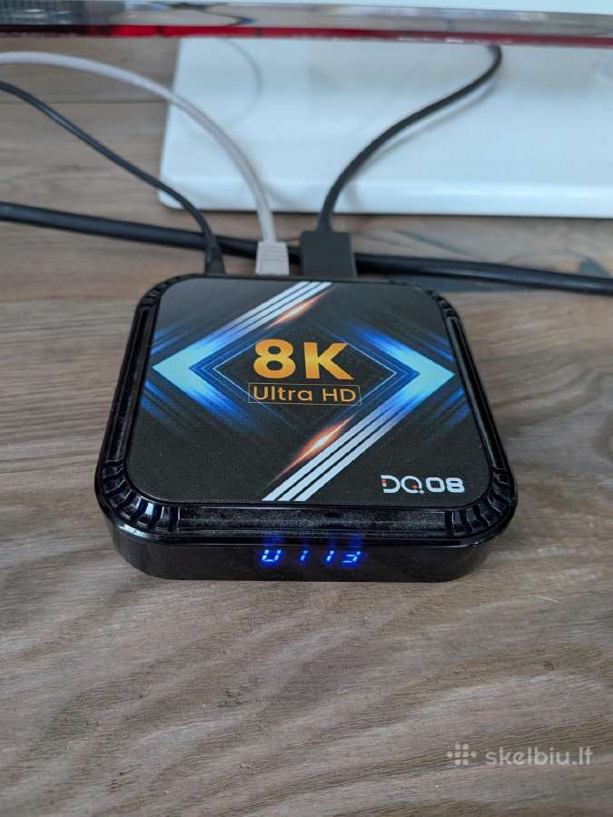 Android TV priedėlis Dq-08 (4/64gb, Android13)