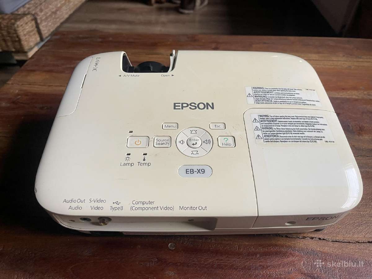 Projektorius Epson Eb-x9 - nuotraukos Nr. 2