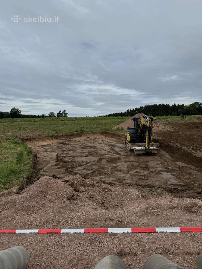 Visi žemės kasimo, statybos darbai