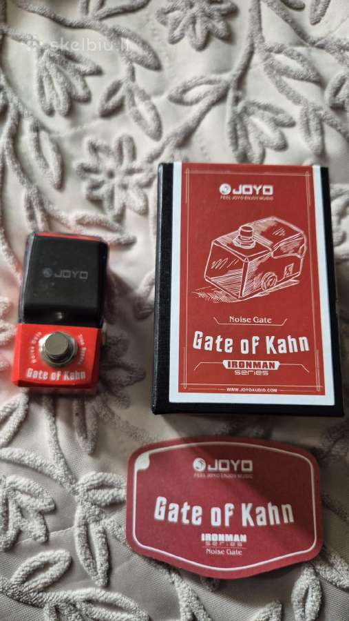 Joyo triukšmo slopintuvas (noise gate) pedalas - nuotraukos Nr. 3