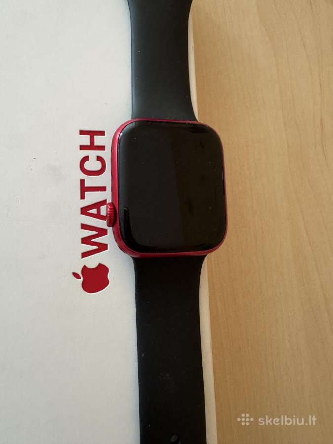 Apple Watch 9, Red Edition, 45 mm GPS+cellular