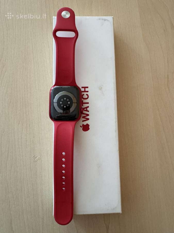 Apple Watch 9, Red Edition, 45 mm GPS+cellular - nuotraukos Nr. 7