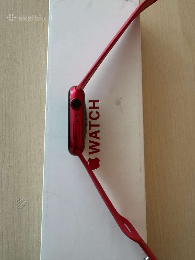 Apple Watch 9, Red Edition, 45 mm GPS+cellular - nuotraukos Nr. 8