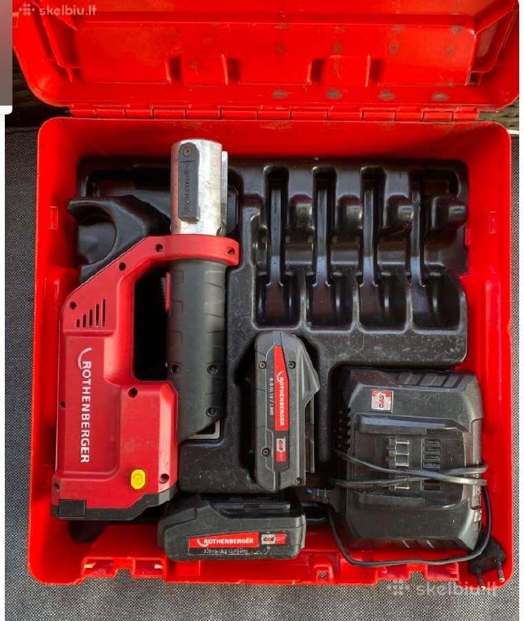 Santechninis Presas Rothenberger Romax Compact TT - nuotraukos Nr. 2