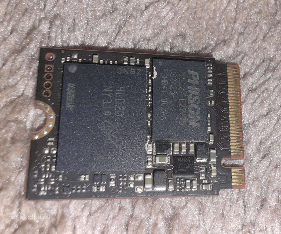 Parduodu Micron 3500/3400serijos M.2 2242 Nvme 89%