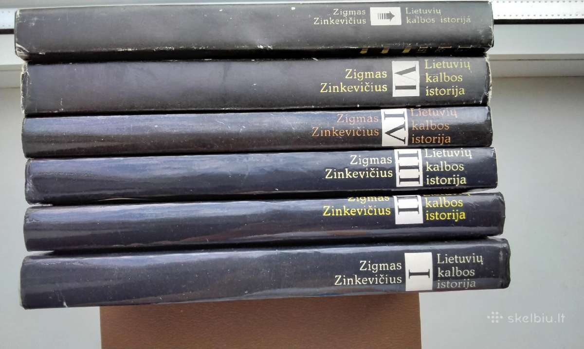 Z. Zinkevičius. Lietuvių k istorija. T.1,2,3,4,6,r - nuotraukos Nr. 2