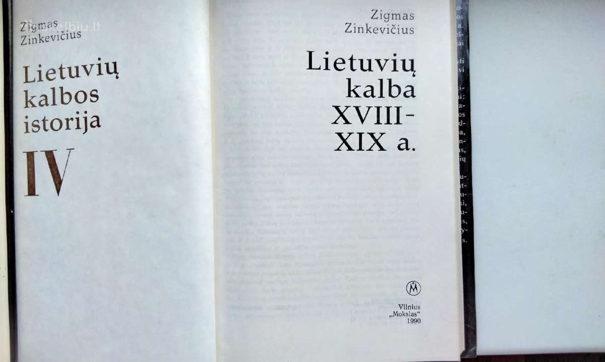 Z. Zinkevičius. Lietuvių k istorija. T.1,2,3,4,6,r - nuotraukos Nr. 18