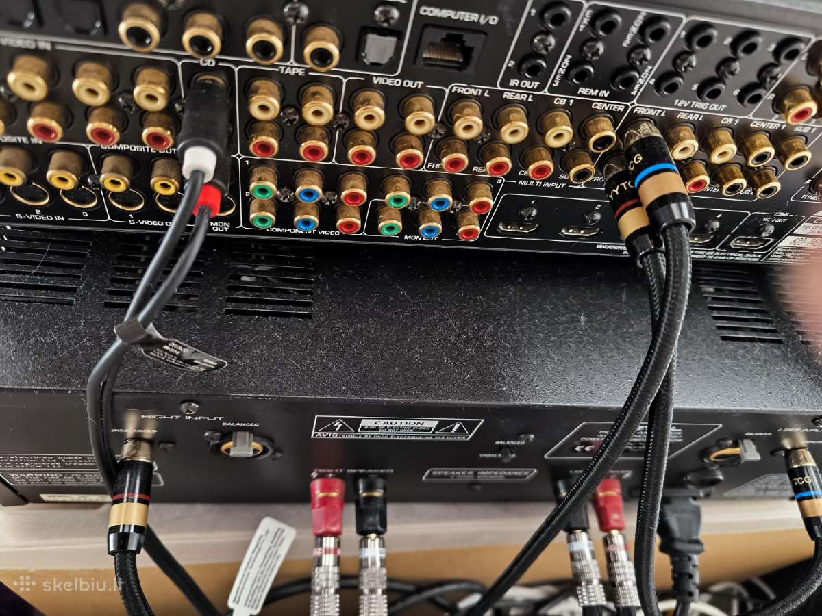 Rotel Rsp 1069 dovanų Onkyo tx sr577 - nuotraukos Nr. 4
