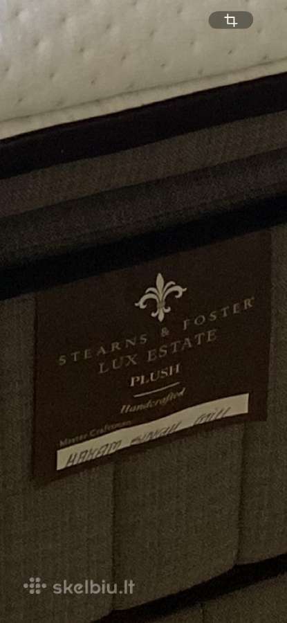 Lova su čiužiniu Stearns & Foster - nuotraukos Nr. 6