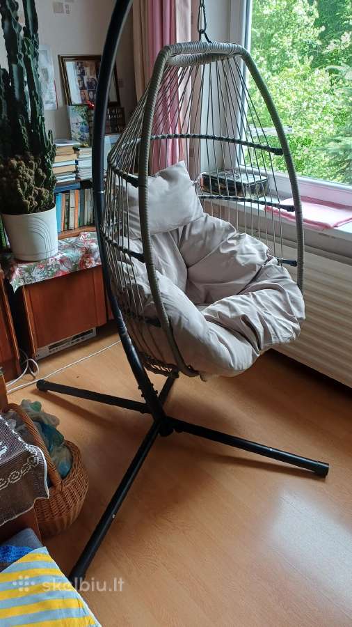 Supamas, pakabinamas krėslas