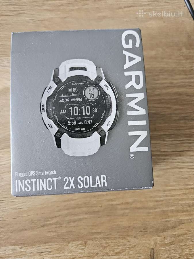 Parduodamas garmin Instinct 2x Solar