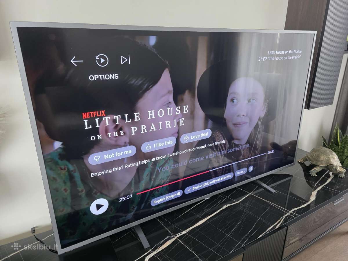 Phillips 65 coliu televizorius ambilight