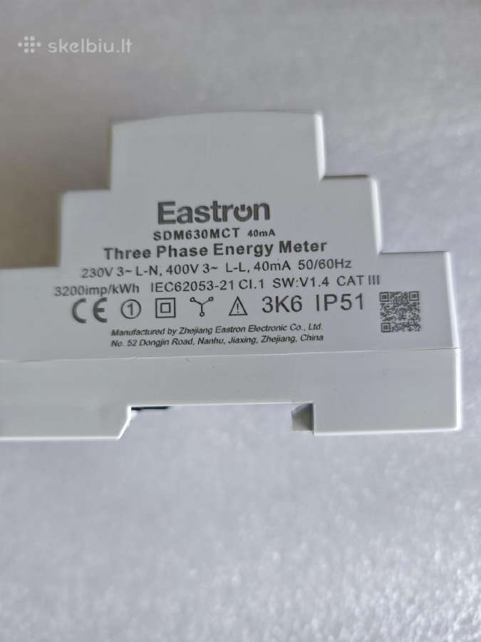 Smart meter Eastron Sdm630 - nuotraukos Nr. 2