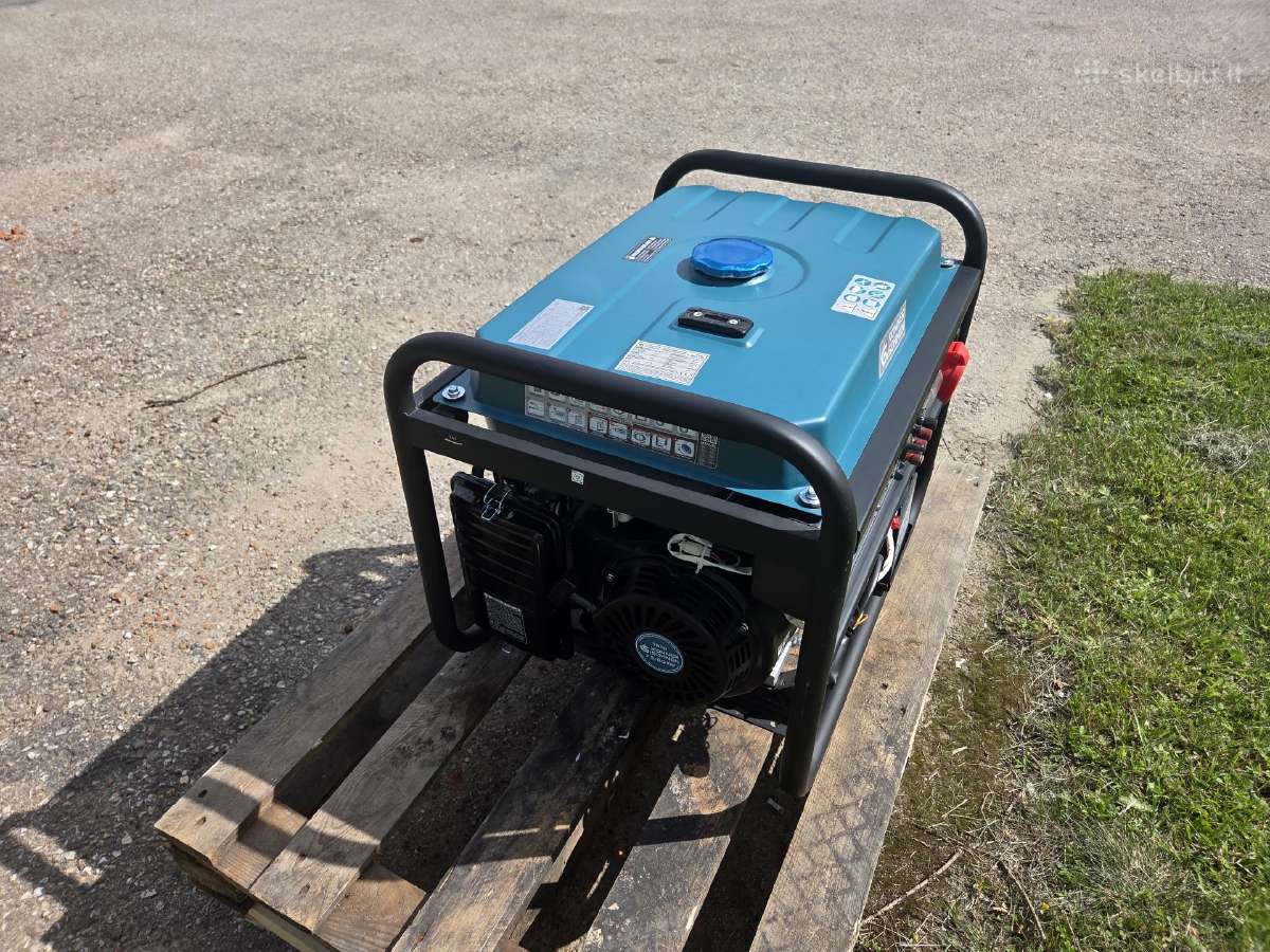 8 kw benzininis elektros generatorius trifazis