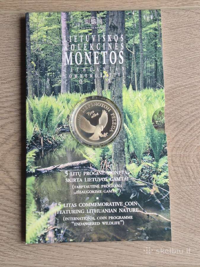 Lb proginė sidabrinė moneta "Liepsnotoji pelėda" - nuotraukos Nr. 6