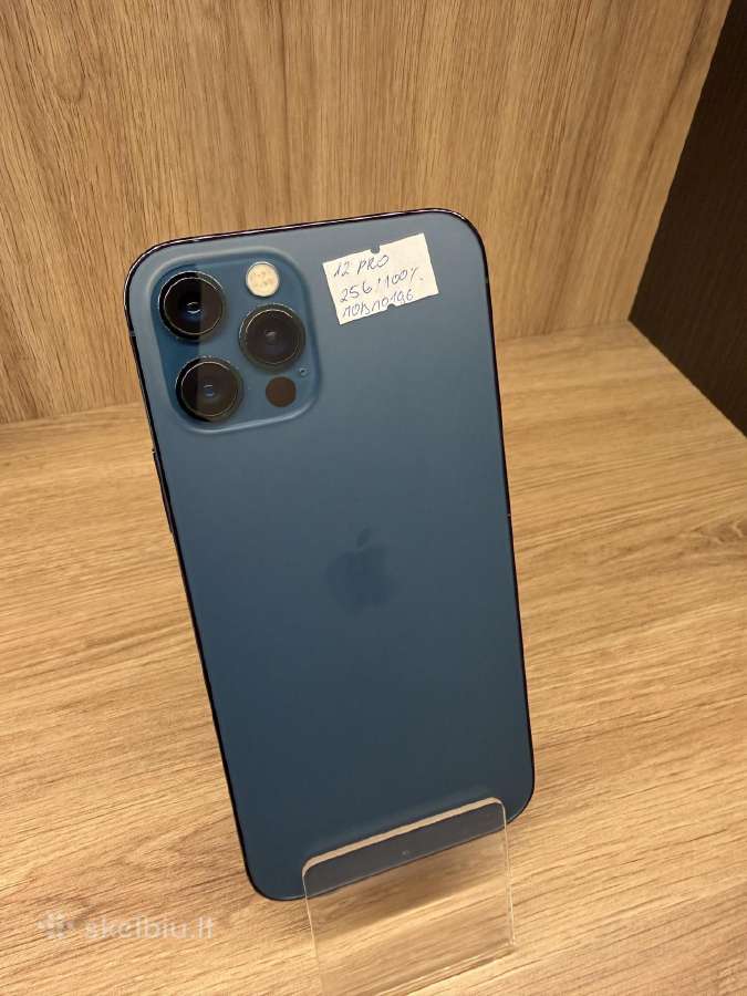 Naudoti iPhone 12 pro 256gb baterija 100%