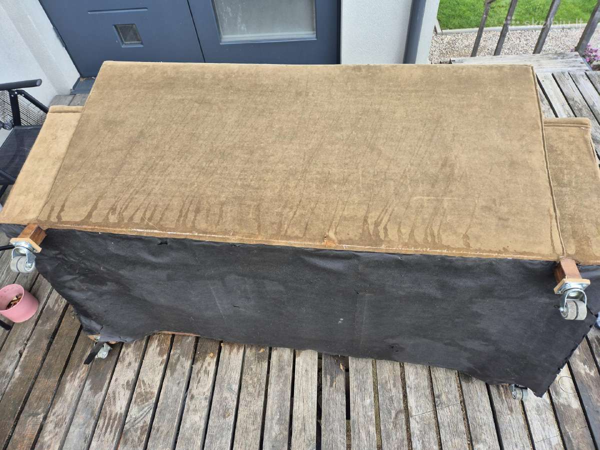 Senovinė trivietė sofa - nuotraukos Nr. 4