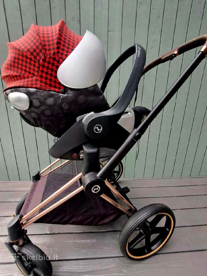 Cybex priam gold rose V3 Rebellious - nuotraukos Nr. 6