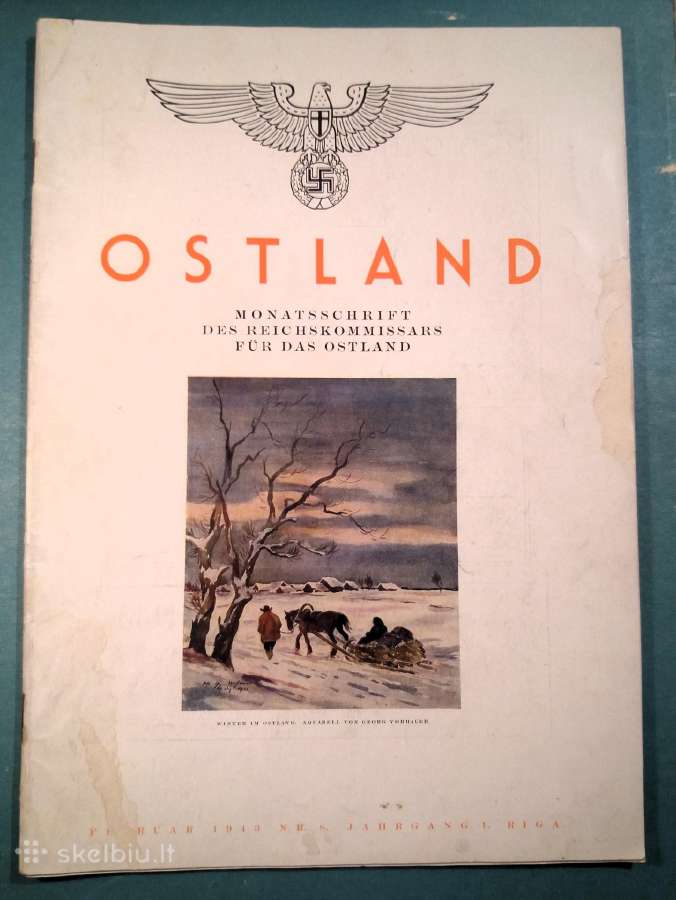 Žurnalas Ostland 1943 m. Nr. 8