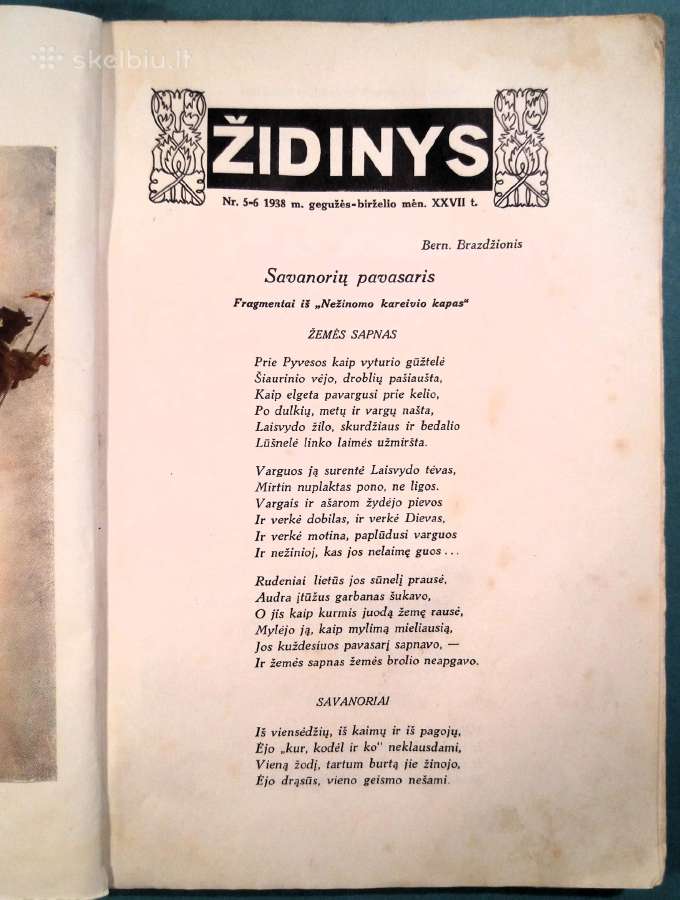 Židinys. 1938 Nr. 5-6 - nuotraukos Nr. 2