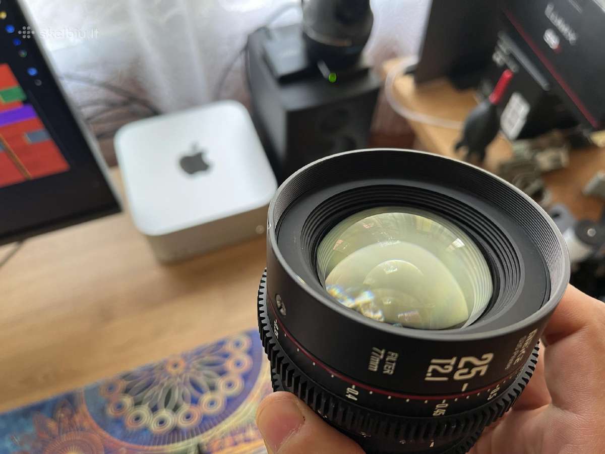 Meike 25mm T2.1 S35 Cine Prime Objektyvas - nuotraukos Nr. 3