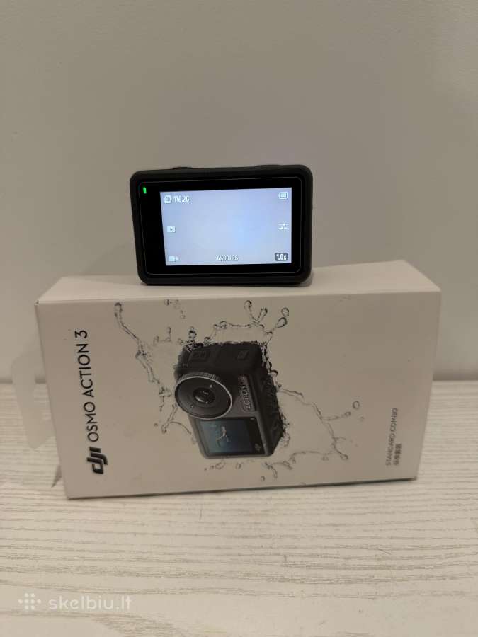 Dji Osmo Action 3 gero stovio!