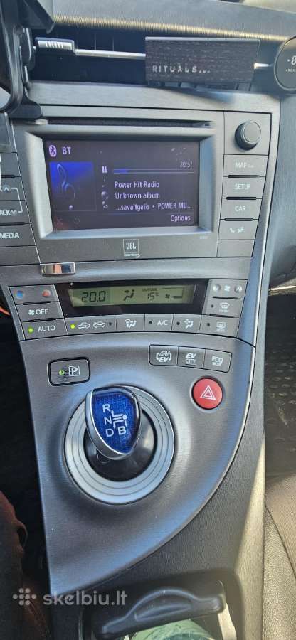 Toyota prius Plug- in Hybrid. 2013m. Facelift - nuotraukos Nr. 12