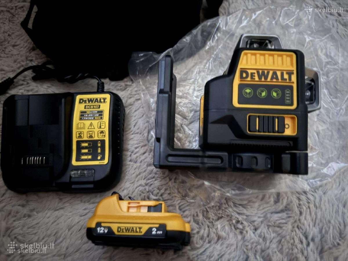 Dewalt Lazerinis Nivelyras (Naujas) - nuotraukos Nr. 4