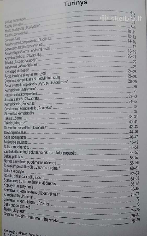 Lilijos rankdarbiai - nuotraukos Nr. 13