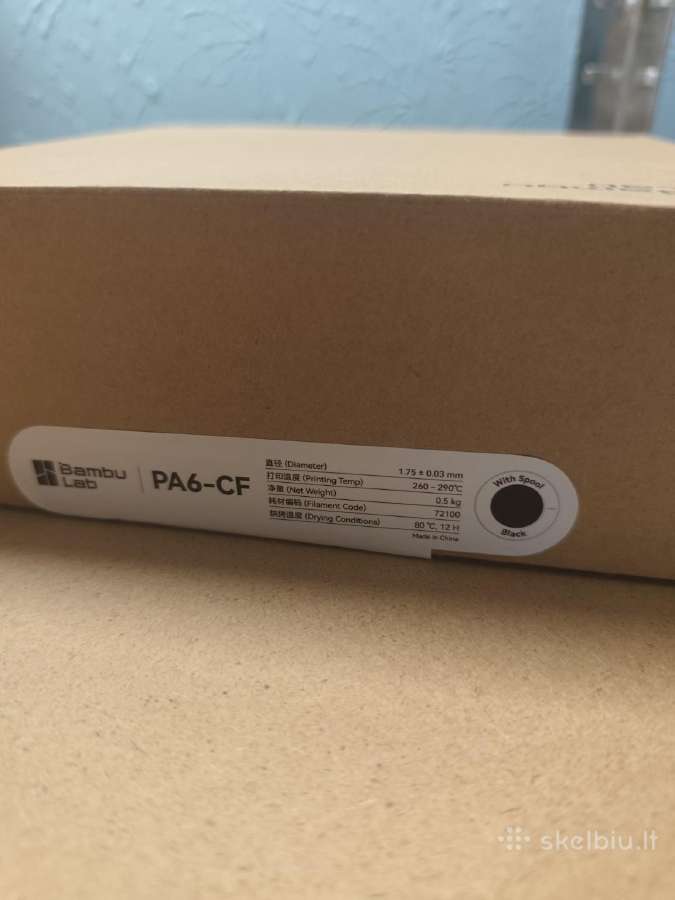 Nauji Bambu Lab filamentai – Pla, Petg, CF, Tpu - nuotraukos Nr. 3