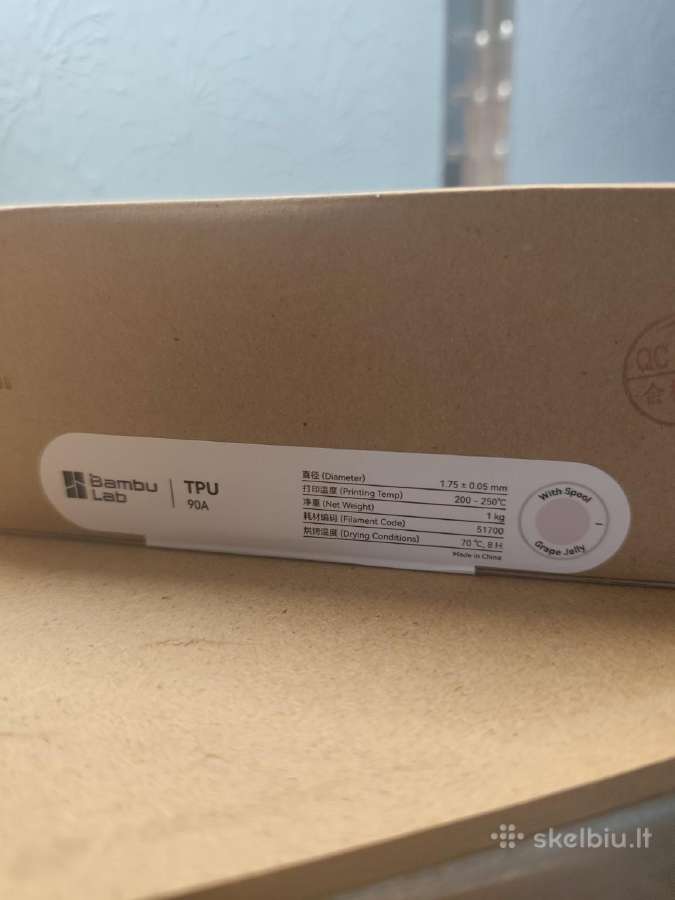 Nauji Bambu Lab filamentai – Pla, Petg, CF, Tpu - nuotraukos Nr. 4
