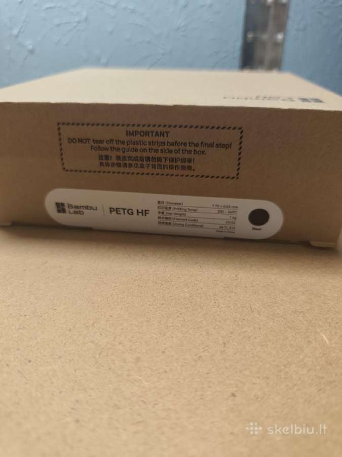 Nauji Bambu Lab filamentai – Pla, Petg, CF, Tpu - nuotraukos Nr. 14