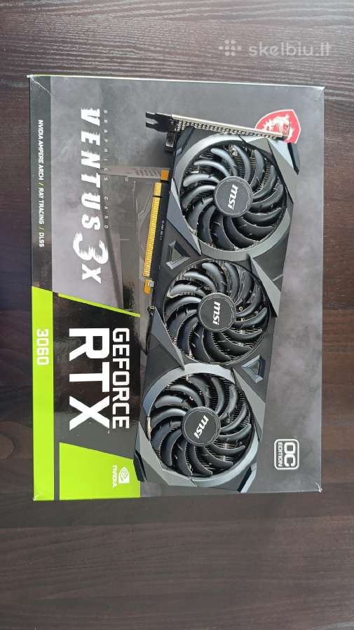 Nvidia Geforce Rtx 3060 12gb Msi Ventus 3x Oc