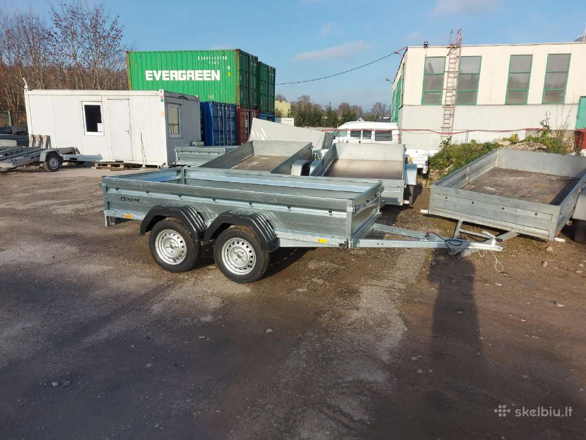 265cm Zaslaw dviejų ašių priekaba - nuotraukos Nr. 21