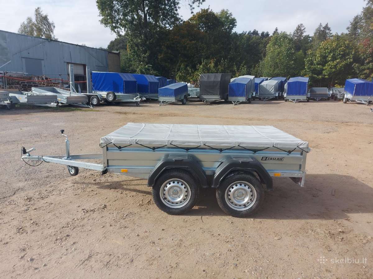 265cm Zaslaw dviejų ašių priekaba - nuotraukos Nr. 37