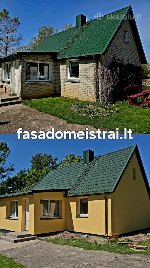Fasadų šiltinimas, dekoras, klinkeris. Klaipėda - nuotraukos Nr. 35