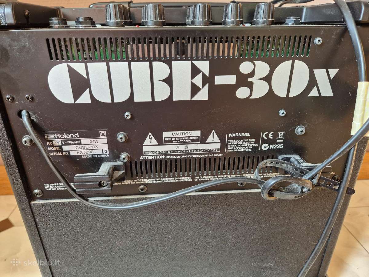 Roland Cube 30x gitaros stiprintuvas - nuotraukos Nr. 3