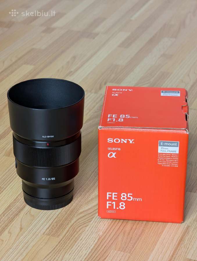 Sony Fe 85mm F1.8 Sel85f18