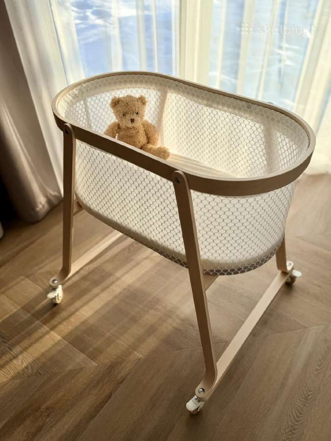 Ikea Älskvärd kūdikio lopšys su čiužinuku