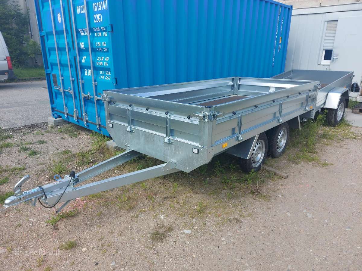 235cm linginė priekaba su amortizatoriais - nuotraukos Nr. 27