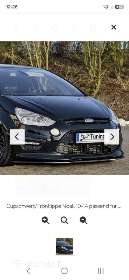 Perku ford s-max nuo 2011 m. 2.2 147 kw. Visą ar d