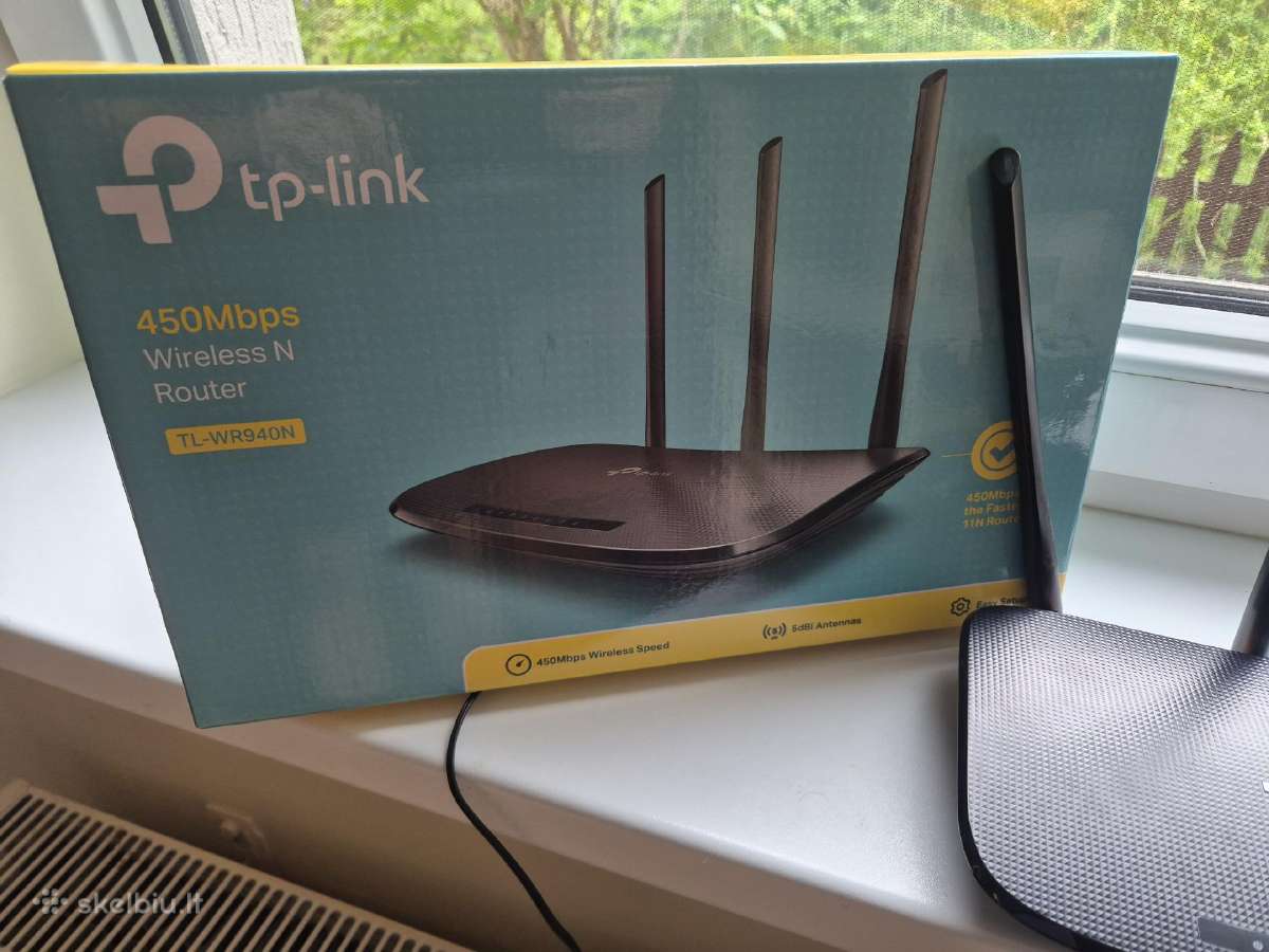 Tp-link Tl-wr940n maršrutizatorius - nuotraukos Nr. 3