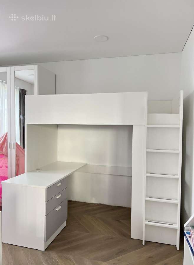 Ikea Dviaukštė lova Smastad