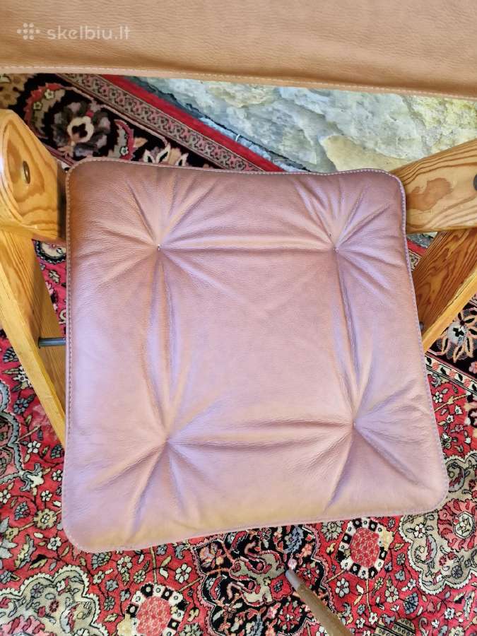 Vintažinė mid century autorinė sulankstoma kėdė - nuotraukos Nr. 18