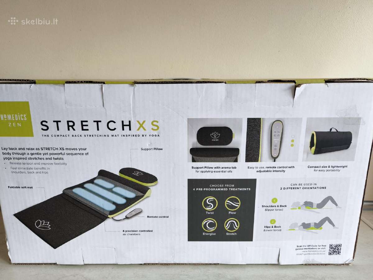 Homedics Stretch XS masažinis kilimėlis nugarai - nuotraukos Nr. 2