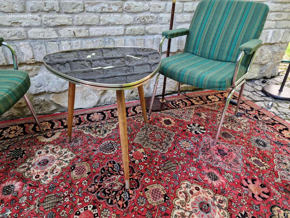 Vintažinis mid century kavos staliukas - nuotraukos Nr. 3