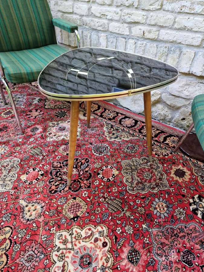 Vintažinis mid century kavos staliukas - nuotraukos Nr. 5