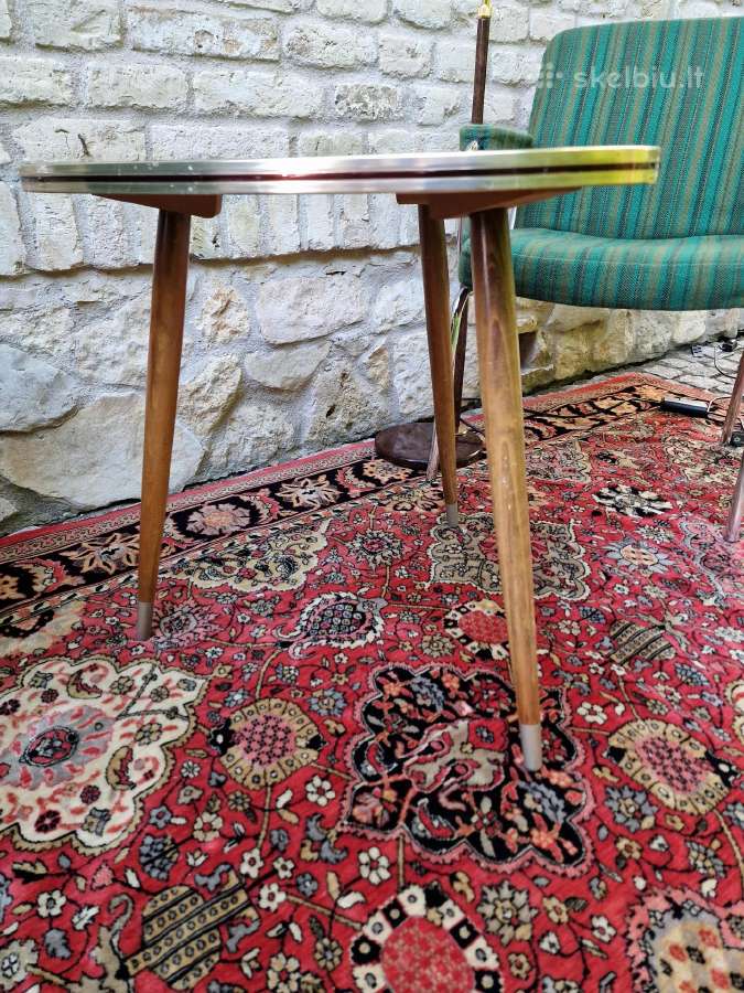 Vintažinis mid century kavos staliukas - nuotraukos Nr. 7